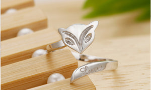 Fox Open Band Ring