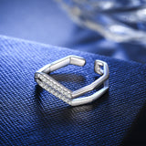 Double V Shape Adjustable Rings For Women