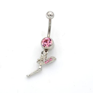 Dancing Girl Belly Button Rings - TSZjewelry