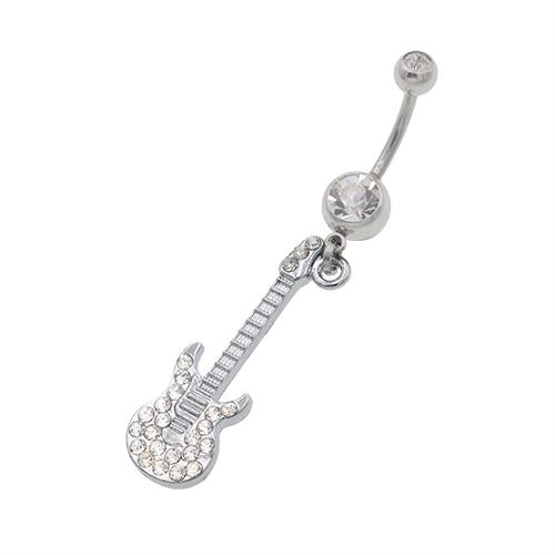 Bass Guitar Belly Button Rings - TSZjewelry
