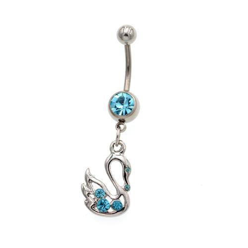 Dangling Goose Belly Button Rings - TSZjewelry