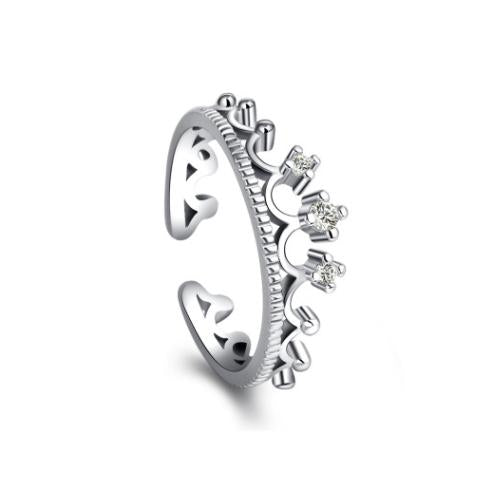 Goddess Crown Adjustable Ring - TSZjewelry