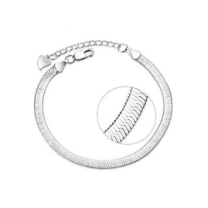 Flat Snake Bone Bracelet - TSZjewelry