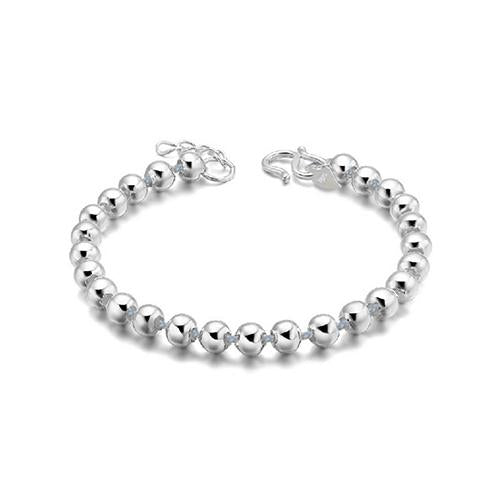 5mm Smooth Beads Bracelet - TSZjewelry