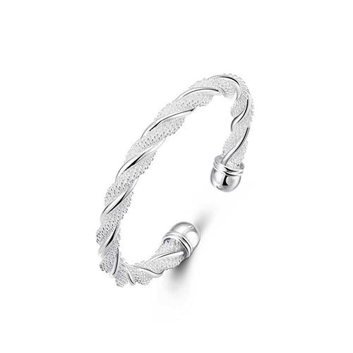 Mesh Twisted Cuff Bracelet - TSZjewelry