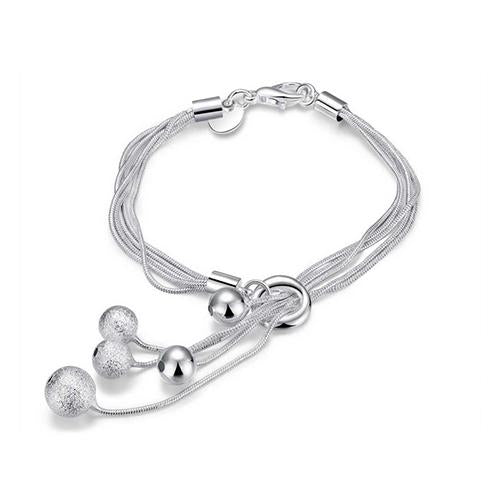 Five Layer Bead Pendant Bracelet - TSZjewelry