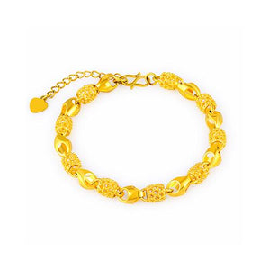 Hollow Bead Gold Bracelet - TSZjewelry