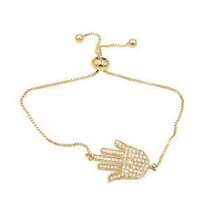 Big Hand Gold Bracelet - TSZjewelry
