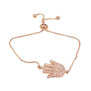 Big Hand Rose Gold Bracelet - TSZjewelry