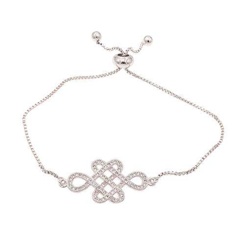 Chinese Knot Silver Bracelet - TSZjewelry