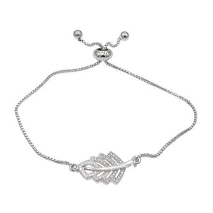 Tree Leaf Silver Bracelet - TSZjewelry
