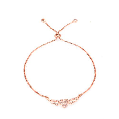 Angel Wings Rose Gold Bracelet - TSZjewelry