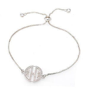 Round Pattern Silver Bracelet - TSZjewelry