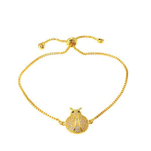 Ladybug Gold Bracelet - TSZjewelry