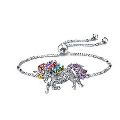 Unicorn Silver Bracelet - TSZjewelry