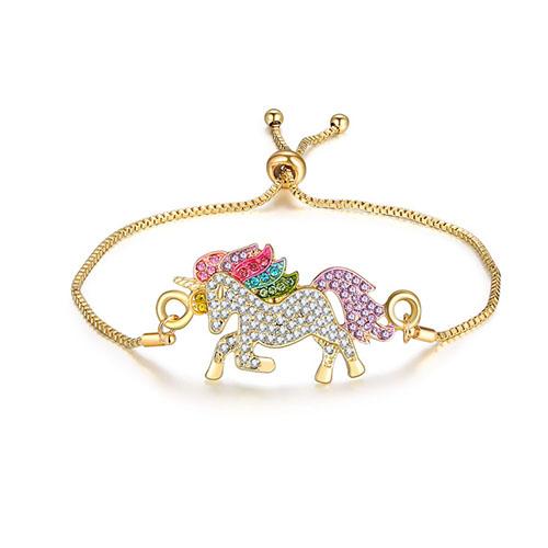 Unicorn Gold Bracelet - TSZjewelry