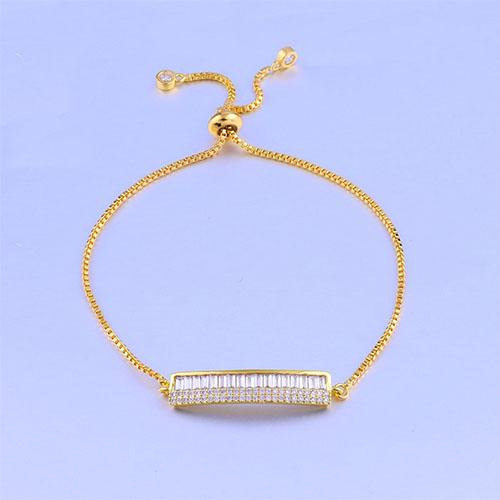 Piano Adjustable Gold Bracelet - TSZjewelry