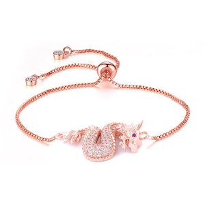 Dragon Adjustable Rose Gold Bracelet - TSZjewelry