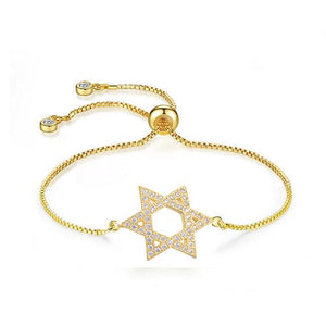 Hollow Star Gold bracelet - TSZjewelry