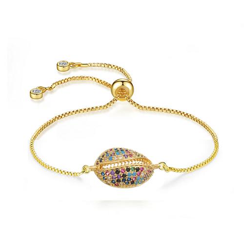 Color Shell Gold Bracelet - TSZjewelry