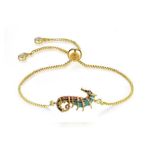 Color Sea Horse Gold Bracelet - TSZjewelry