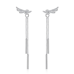 Angel Wing Post Earrings