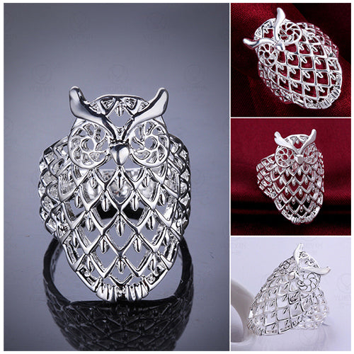 Hollow Owl Fashion Ring - TSZjewelry