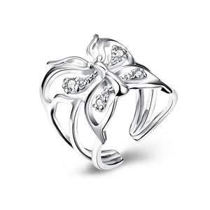 Hollow Butterfly Fashion Ring - TSZjewelry