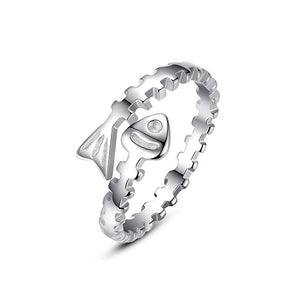 Fish Bone Fashion Ring - TSZjewelry