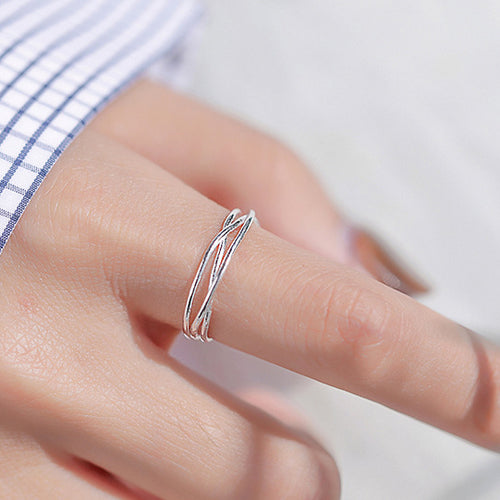 Wire Twisted Fashion Ring - TSZjewelry