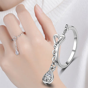 Dangle Waterdrop Fashion Rings - TSZjewelry