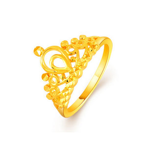 Golden Crown Ring - TSZjewelry