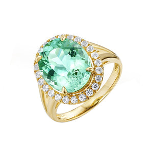 Oval Emerald Rings - TSZjewelry