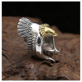 Dual Color Eagle Ring - TSZjewelry