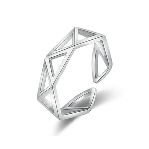 Geometric Fashion Ring - TSZjewelry