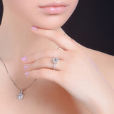 Square Cubic Zirconia Ring - TSZjewelry